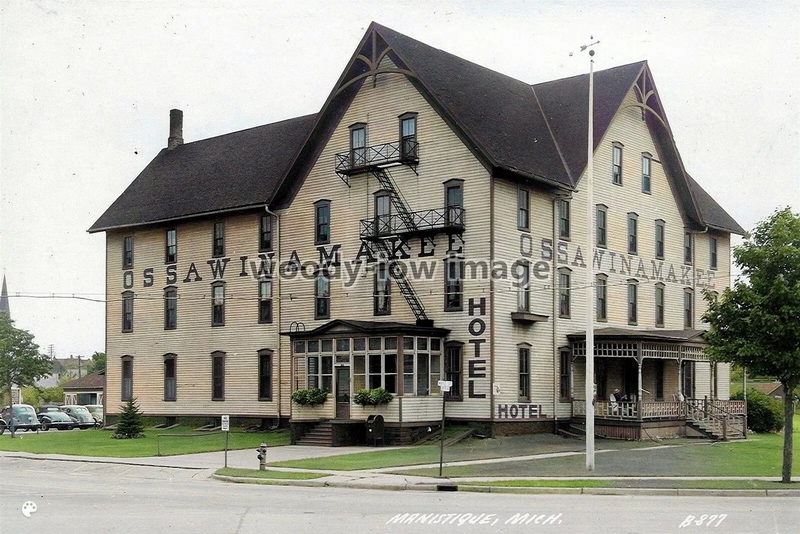 Hotel Ossawinamkee - Vintage Postcard